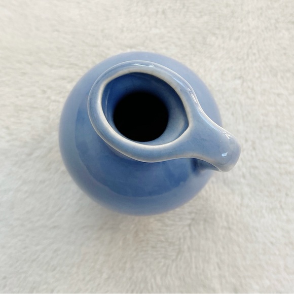 Vintage English Mini Jug Pitcher Soft Blue Glaze Made in England - Picture 2 of 10